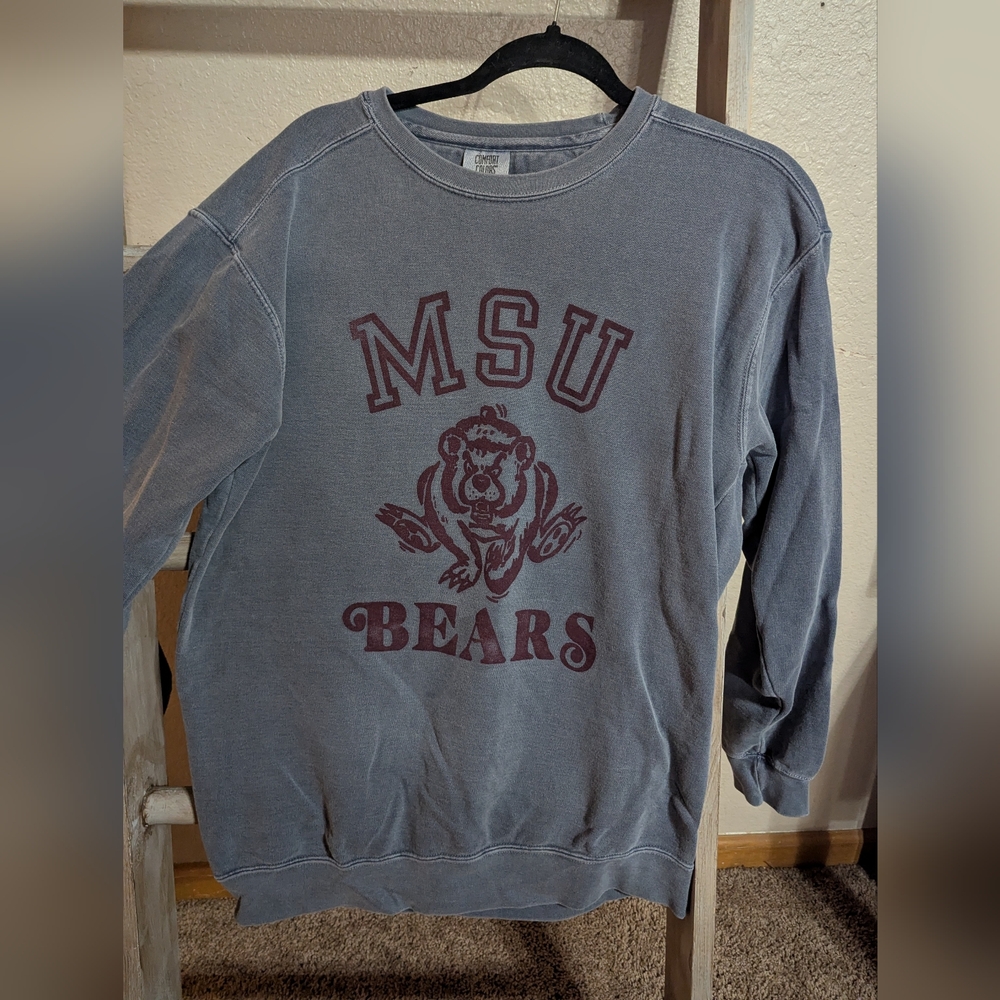 MSU Bears Gray Sweater